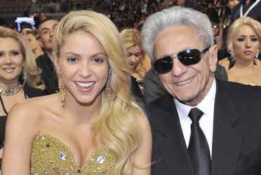 Shakira  y William Mebarak. Imagen tomada de Telemundo