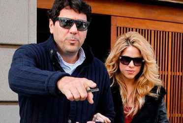 Tonino Mebarak y Shakira. Imagen tomada de Vanguardia