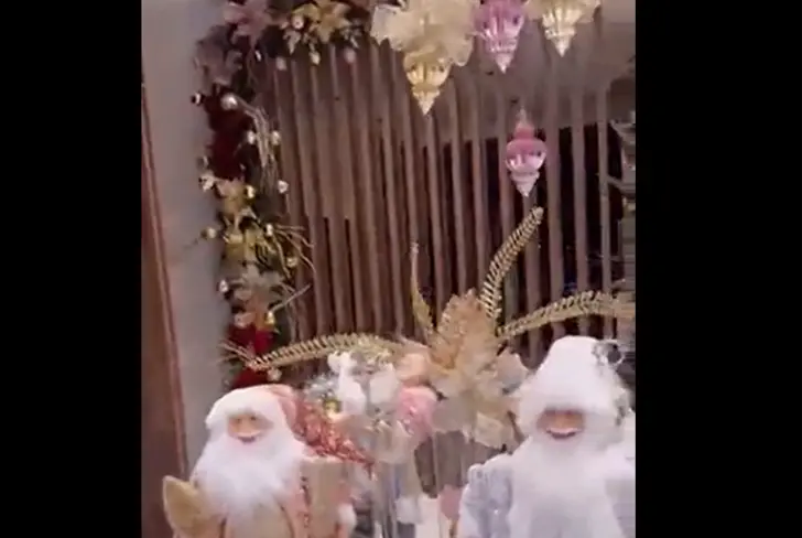Epa Colombia y su decoración para navidad. Tomada de Instagram