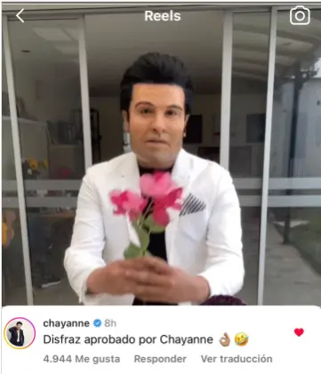 Chayanne le comentó la publicación a JuanDa. Imagen tomada de Instagram