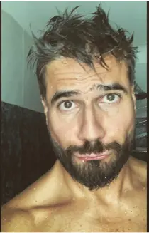Daniel Arenas en 2019 antes de su procedimiento estético. Imagen tomada de Instagram