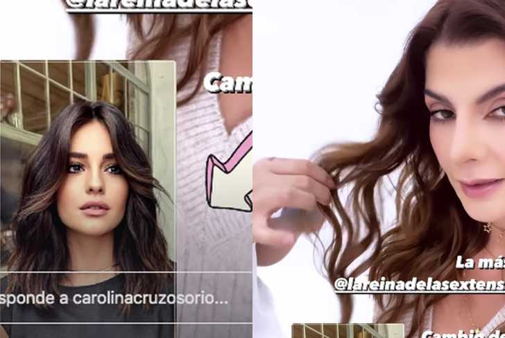 El look que Carolina Cruz se realizará. Imagen tomada de Instagram @carolinacruzosorio