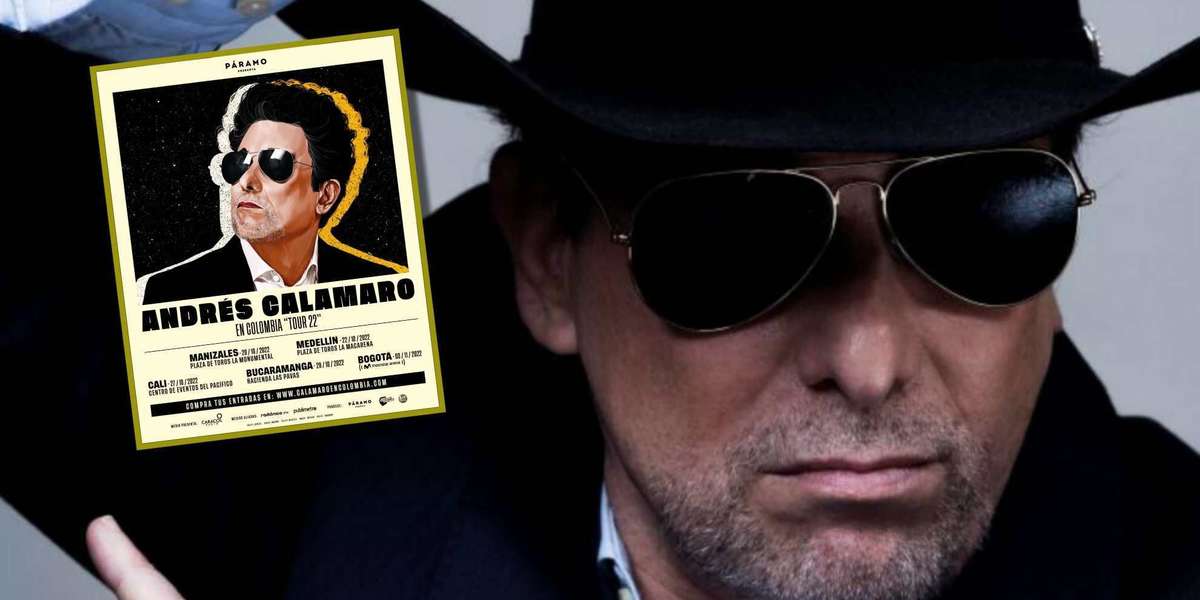 Andrés Calamaro escogio 5 ciudades de Colombia para su proxima gira de conciertos