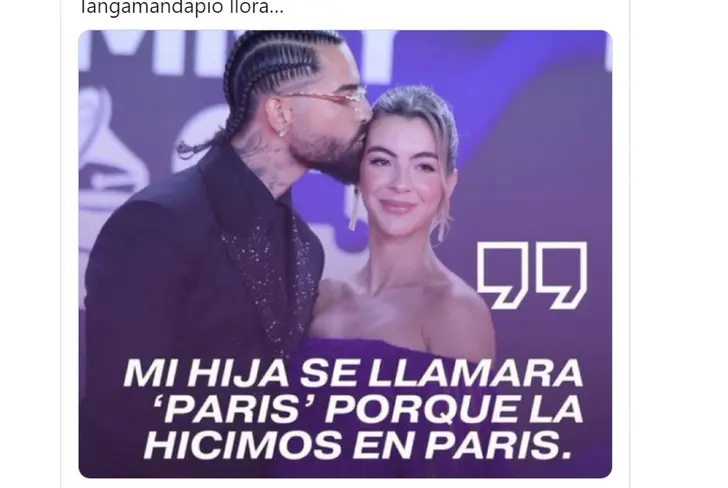 Meme Poncho Herrera a Maluma. Tomado de X