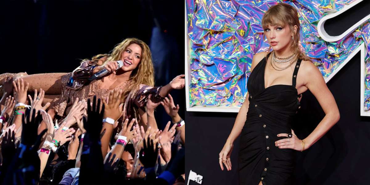 La cantante colombiana Shakira finalmente reaccionó al video donde la cantante Taylor Swift se goza su show