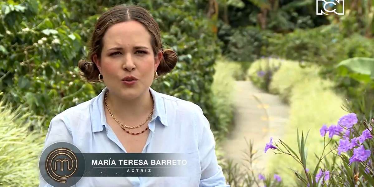 ¿Quién es María Teresa Barreto participante de MasterChef Celebrity Colombia?