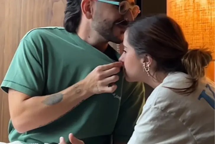 Camilo y Evaluna. Imagen tomada de Instagram