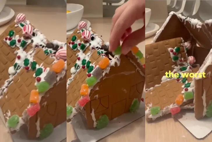 Shakira y su casa de jengibre. Imagenes tomada de Instagram