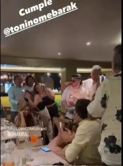 Celebración cumpleaños de Tonino Mebarak.