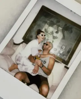 Carolina Cruz y Jamil Farah. Inamgen tomada de INstagram