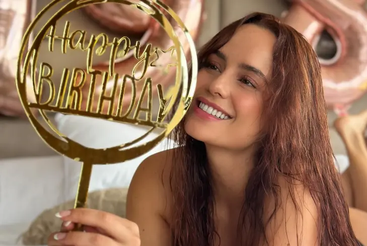 Ana Lucía Dompinguez de cumpleaños. Imagen tomada de Instagram