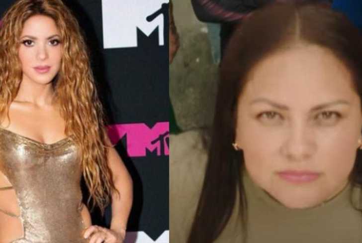 Shakira y Lili Melgas. Imagen tomada de La Razón México