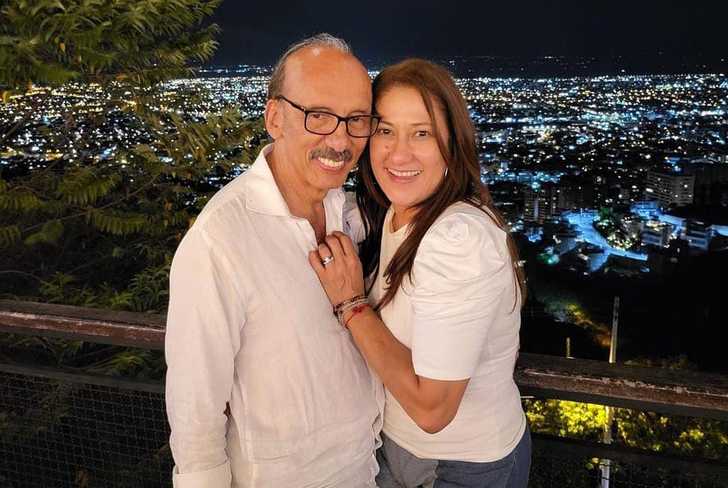 Jorge Herrera y Amparo Conde. Imagen tomada de Instagram