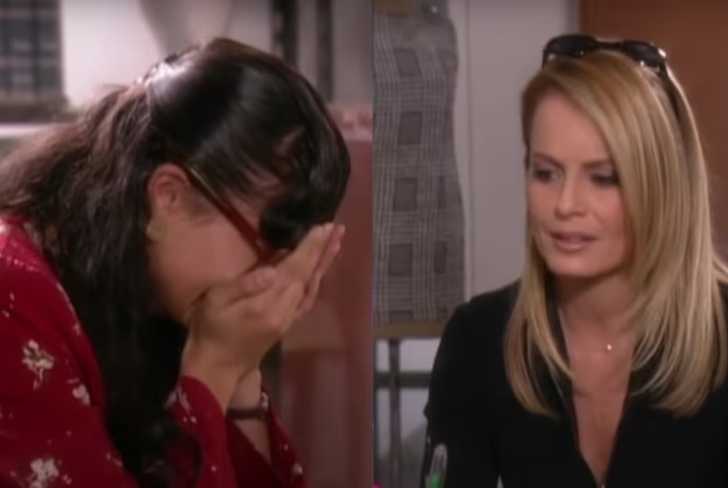 Cecilia Bolocco en 'Yo soy Betty, la fea'. Imagen tomada de Publimetro
