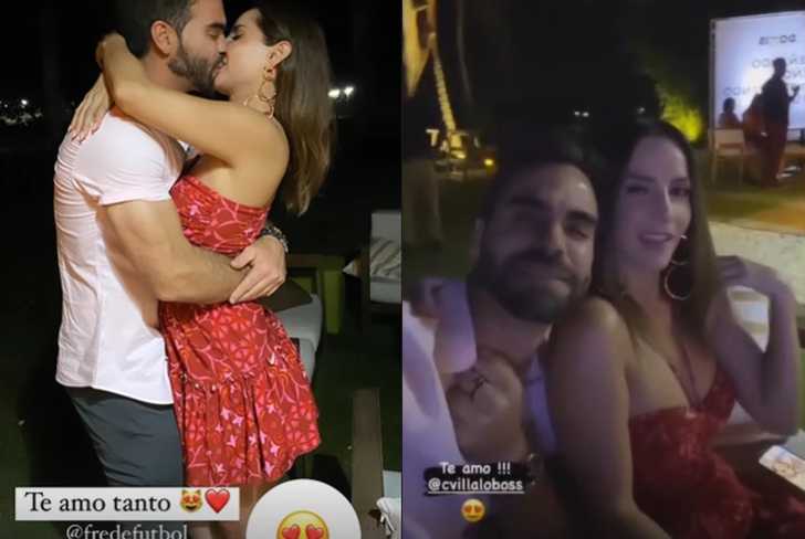 Carmen Villalobos y Frederik Oldenburg. Imagenes tomadas de Instagram