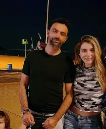 Marilyn Patiño y su ex esposo. Imagen tomada de Instagram