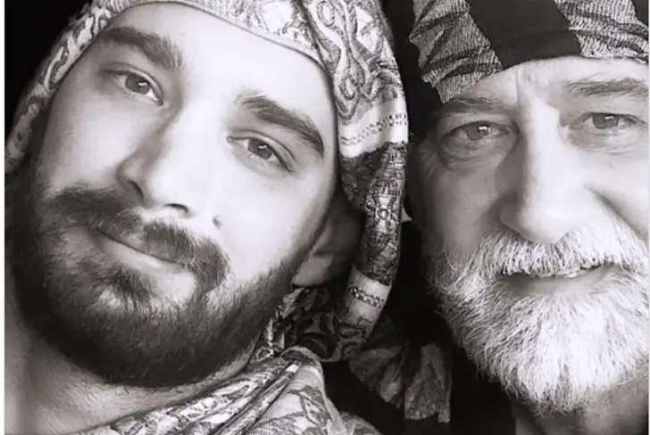 Jamil Farah y su padre. Imagen tomada de Instagram @jamil_farah