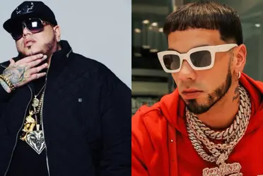Alexio y Anuel. Imagén tomada de Listin Diario