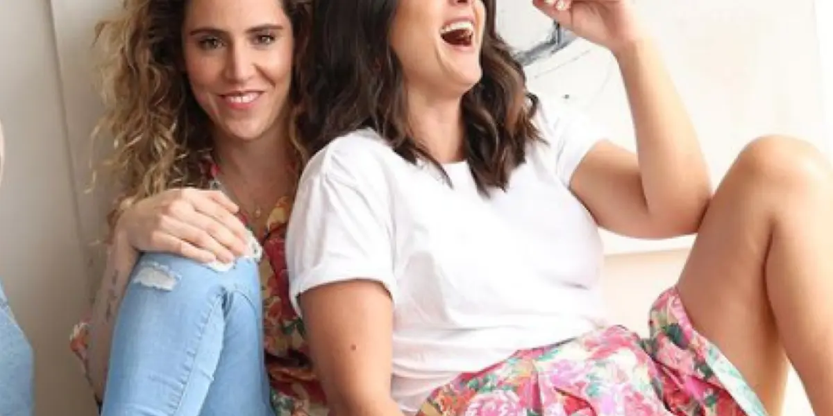 Amalia Andrade y Nela González. Imagen tomada de Revista Vea