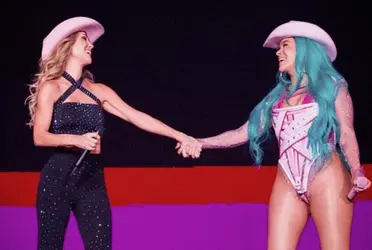 Anahí y Karol G. Imagen tomada de El Heraldo