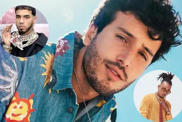 Anuel AA, Sebastián Yatra y Ozuna. Imagen tomada de People en Español