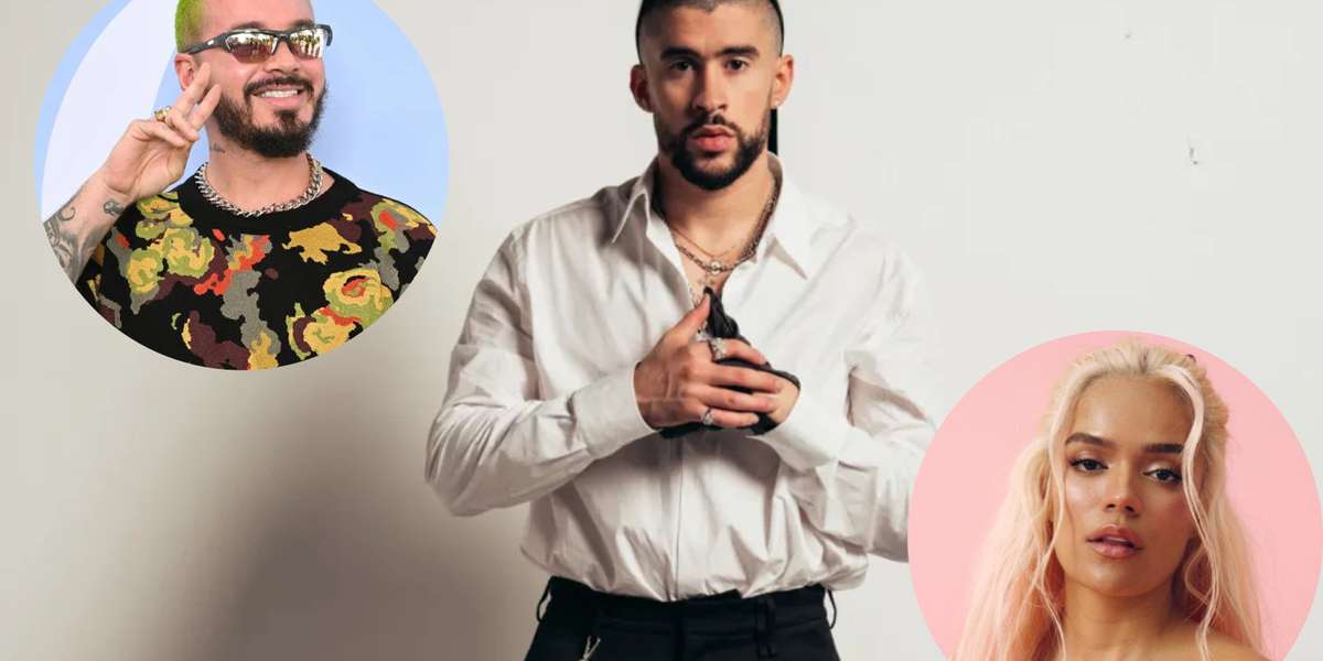 Bad Bunny, J Balvin y Karol G. Imagen tomada de HOLA
