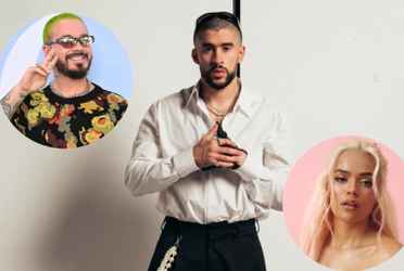 Bad Bunny, J Balvin y Karol G. Imagen tomada de HOLA