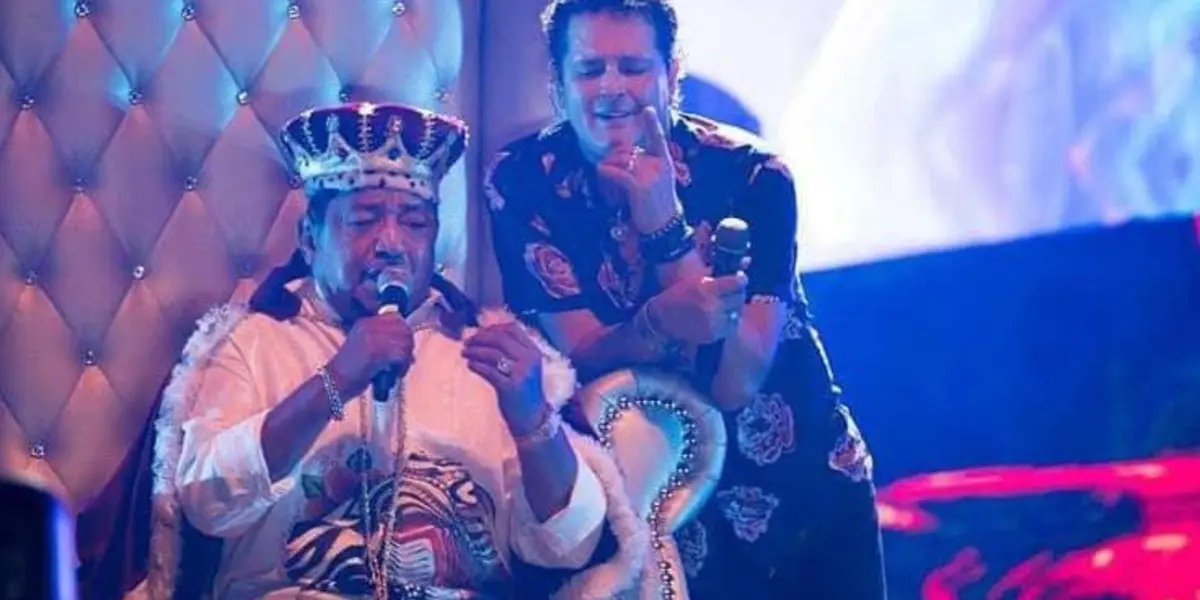 Carlos Vives y Lisandro Meza. Tomada de Instagram