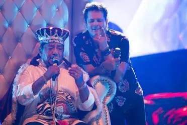 Carlos Vives y Lisandro Meza. Tomada de Instagram