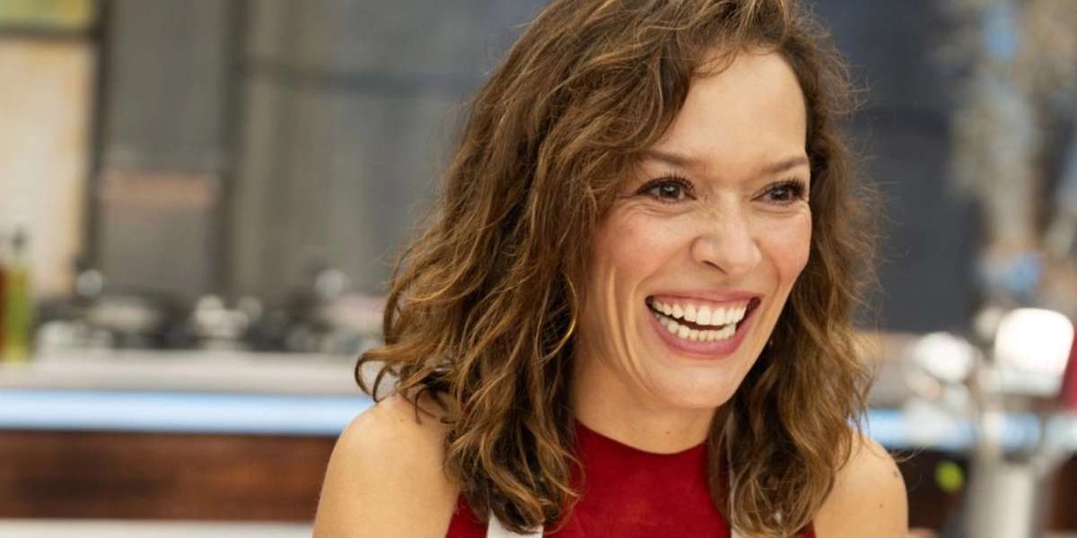 Carolina Acevedo en Masterchef Celebrity. Imagen tomada de de Canal RCN