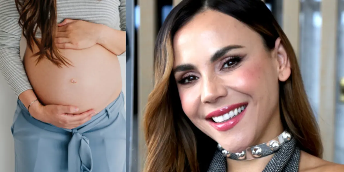 Carolina Gaitán está embarazada. Imagen tomada de Revista ROnda