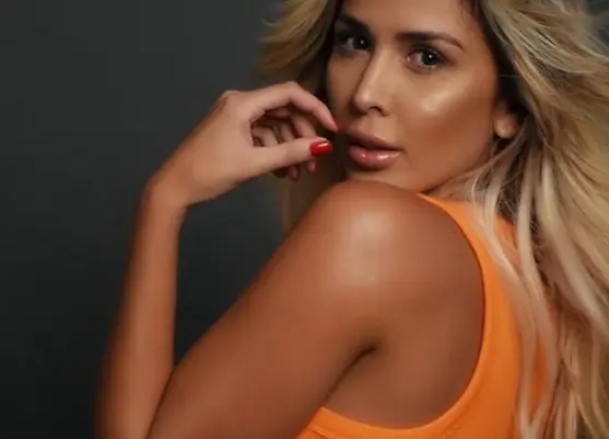 Diana Gaviria, la supuesta novia de Lincoln Palomeque. Imagen tomada de Youtube