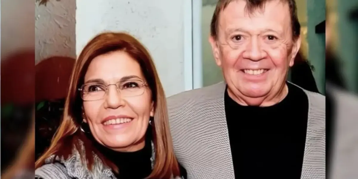 Chabelo y su segunda esposa