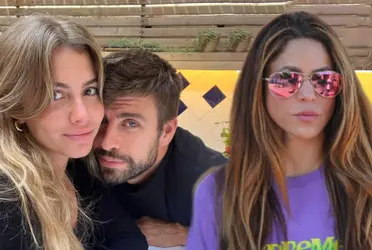 Clara Chía, Gerard Pique y Shakira. Imagen tomada de El Diario de Cádiz