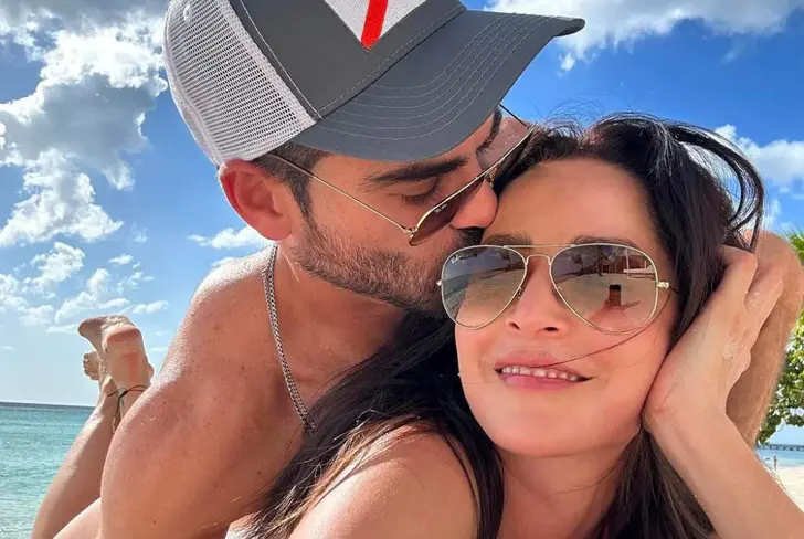 Carmen Villalobos y Frederik Oldenburg. Imagen tomada de Instagram