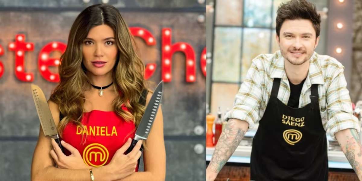 Daniela Tapia y Diego Saenz. Imagen tomada de Canal RCN