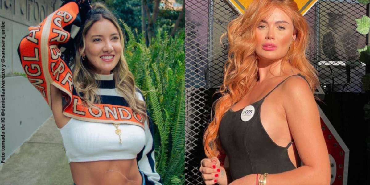 Daniella Álvarez y Sara Uribe. Imagen tomada de Canal RCN