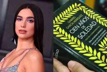 Dua Lipa y Cien años de Soledad- Imagen tomada de La Vanguardia