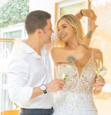 Juan Manuel y Melina. Imagen tomada de Instagram @melinaramirez90