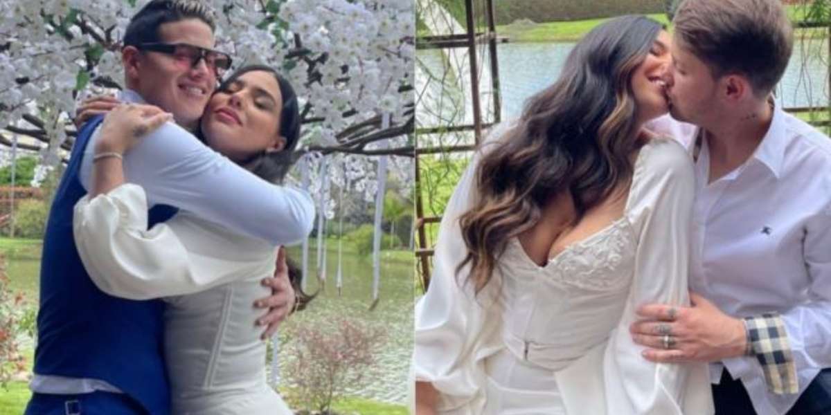 El pasado fin de semana fue la boda de Juana Valentina, hermana del 10 del futbol colombiano. 