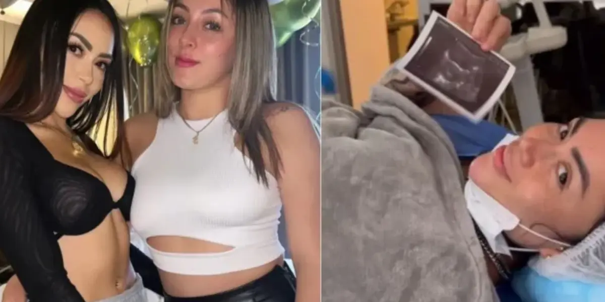 Epa Colombia y Karol en espera de su bebé. Imagen tomada de Colombia.com