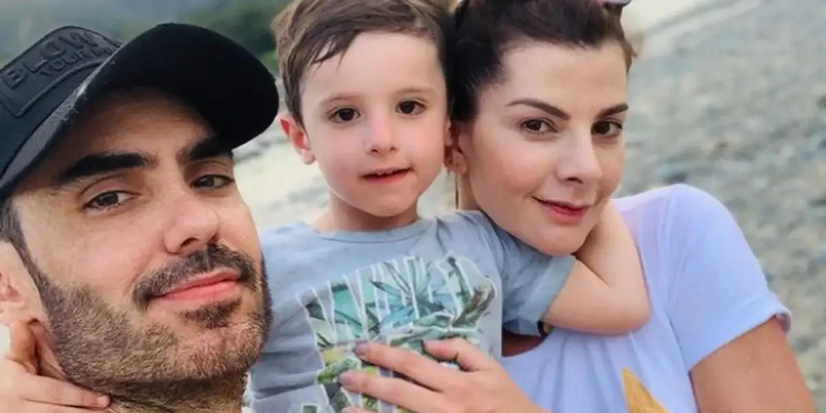 Este fin de semana el actor y la presentadora estuvieron juntos para celebrar en familia
 