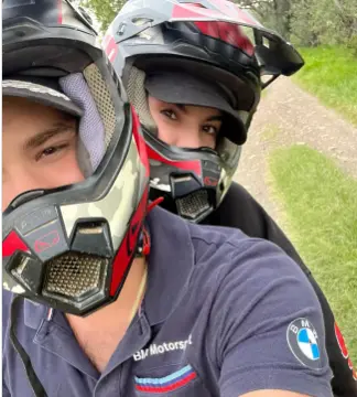 Jamil Farah y Carolina Cruz en su cuenta de Instagram