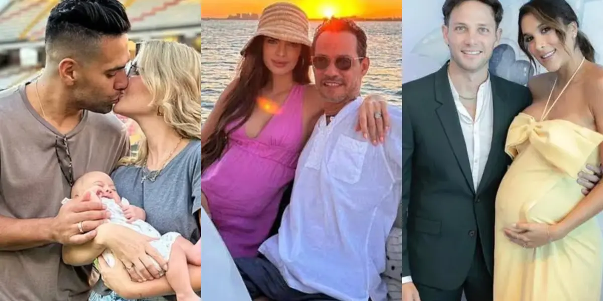 Famosos papás en 2023. Imagen tomda de Sagrosso