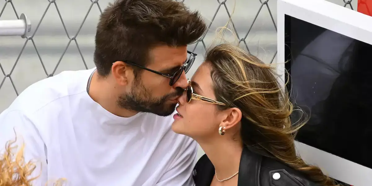 Gerard Piqué y Clara Chía. Imagen tomada de Quien
