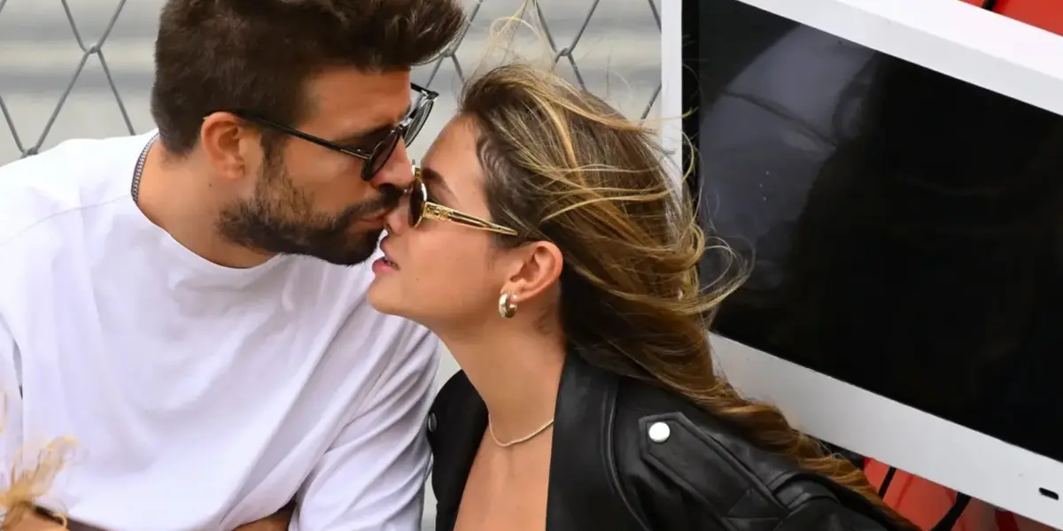 Gerard Piqué y Clara Chía. Imagen tomada de HOLA