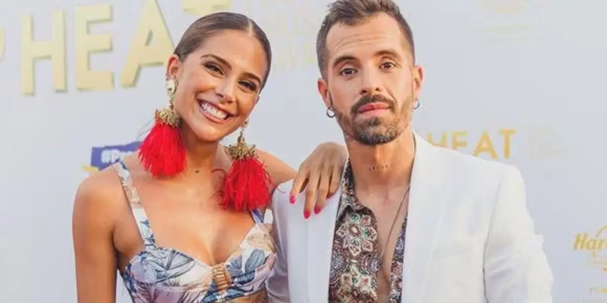 Greeicy Rendón y Mike Bahía. Imagen tomada de ElComercio Perú