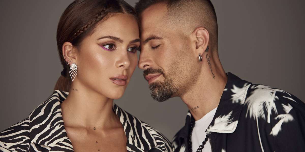 Greeicy Rendón y Mike Bahía. Imagen tomada de La KW Colombia