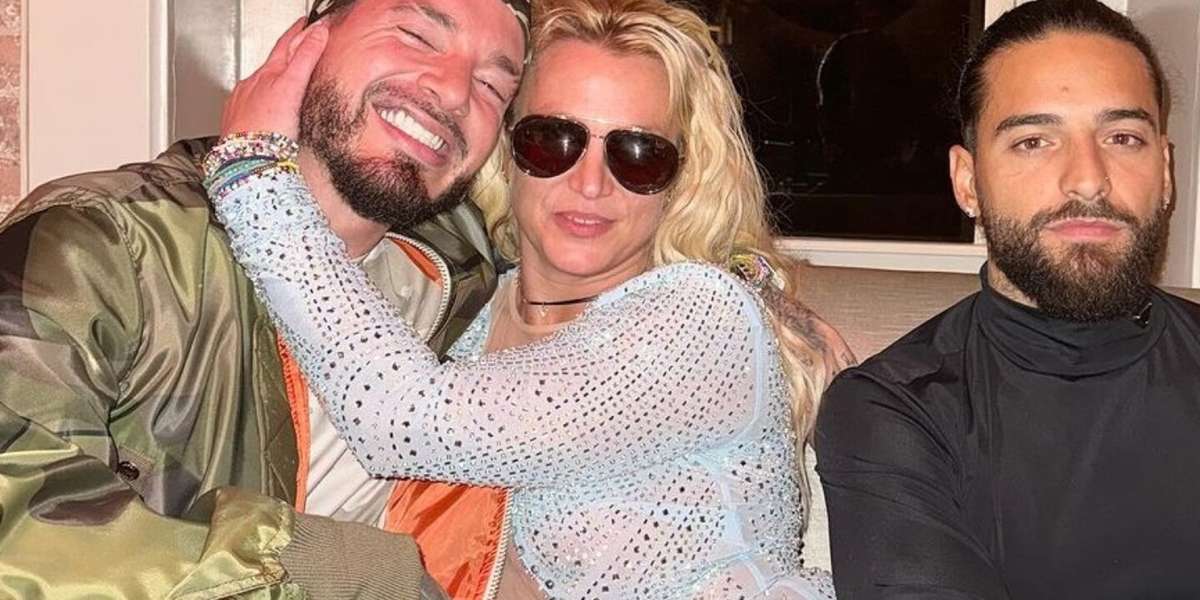 J Balvin, Britney Spears y Maluma. Imagen tomada de Instagram