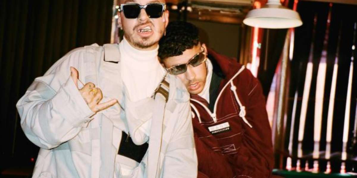 J Balvin y Bad Bunny. Imagen tomada de LOS40